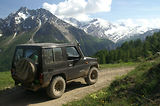 4x4 dans les Alpes