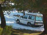 Balade 4x4 dans la neige